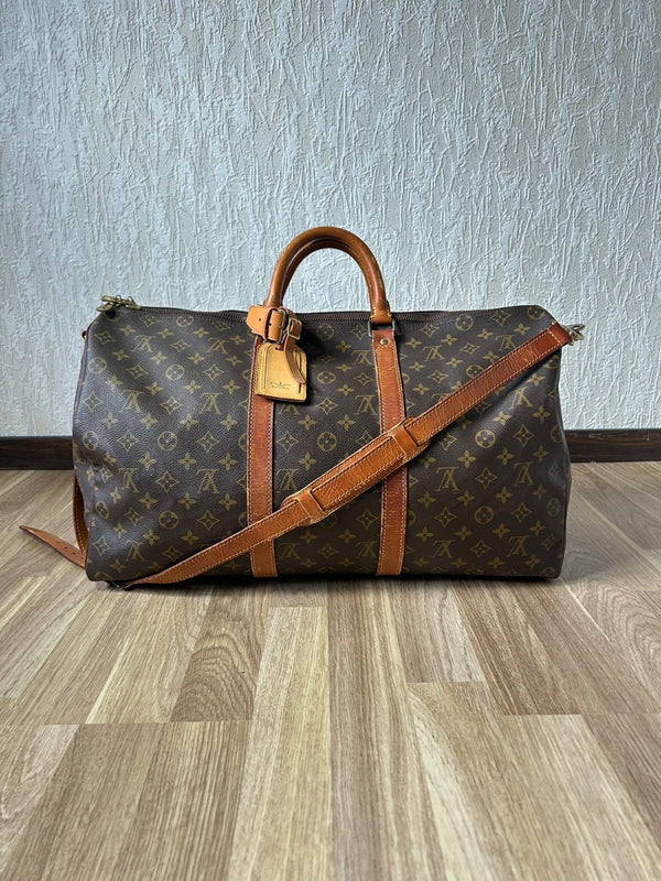Louis Vuitton Keepall Bandoulière 55 — Monogram Canvas