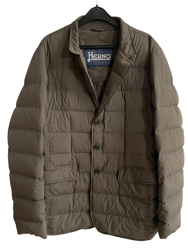 Herno - Ultralight down blazer with pockets - size L